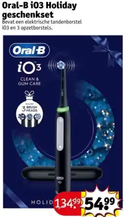 Kruidvat Oral-B i03 Holiday geschenkset aanbieding