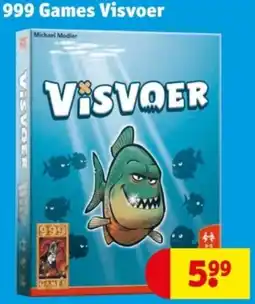 Kruidvat 999 Games Visvoer aanbieding