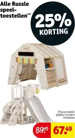Kruidvat Alle Russle speeltoestellen aanbieding