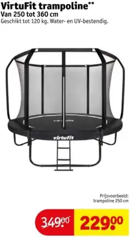 Kruidvat VirtuFit trampoline aanbieding