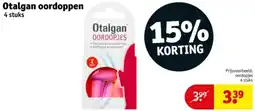 Kruidvat Otalgan oordoppen aanbieding