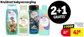 Kruidvat Kruidvat babyverzorging aanbieding