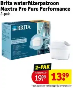 Kruidvat Brita waterfilterpatroon Maxtra Pro Pure Performance aanbieding
