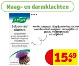 Kruidvat A.Vogel Boldocynara tabletten aanbieding