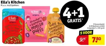 Kruidvat Ella's Kitchen aanbieding