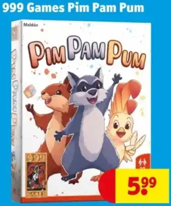 Kruidvat 999 Games Pim Pam Pum aanbieding