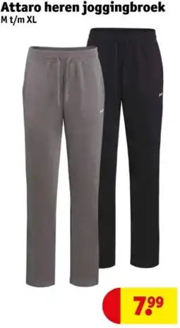 Kruidvat Attaro heren joggingbroek aanbieding