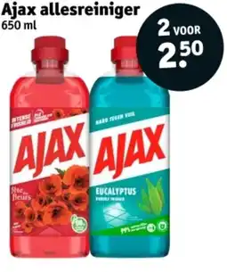 Kruidvat Ajax allesreiniger aanbieding