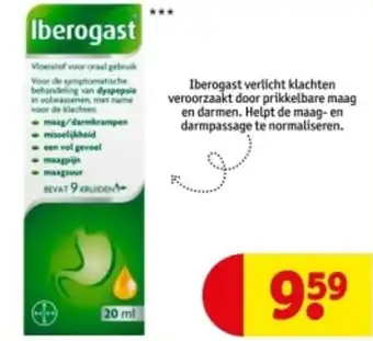 Kruidvat Iberogast aanbieding