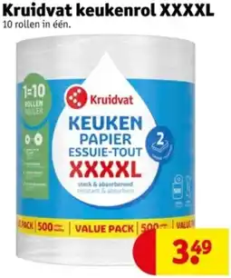 Kruidvat Kruidvat keukenrol XXXXL aanbieding