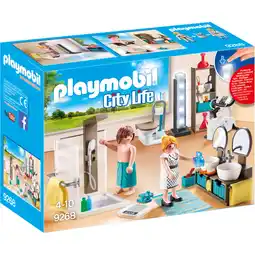 Bol.com PLAYMOBIL City Life Badkamer met douche - 9268 aanbieding