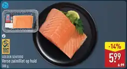ALDI Golden seafood verse zalmfilet op huid aanbieding