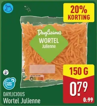 ALDI Daylicious wortel julienne aanbieding
