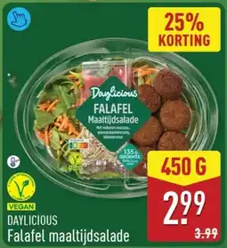 ALDI Daylicious Falafel maaltijdsalade aanbieding