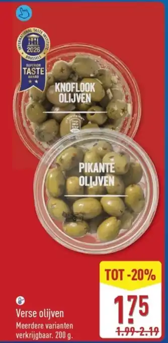ALDI Verse olijven aanbieding