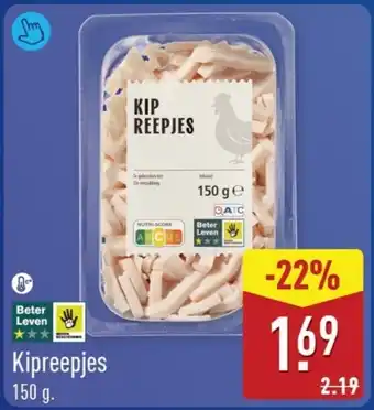 ALDI Kipreepjes aanbieding