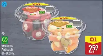 ALDI Daylicious antipasti aanbieding