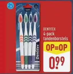 ALDI Dentitex tandenborstels aanbieding
