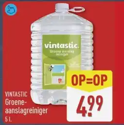 ALDI Vintastic Groene aanslagreiniger aanbieding