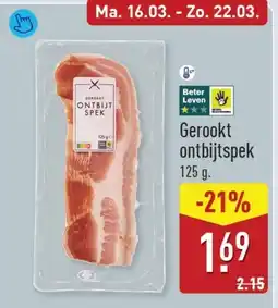 ALDI Gerookt ontbijtspek aanbieding