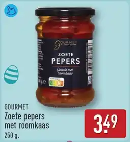 ALDI Gourmet Zoete pepers met roomkaas aanbieding