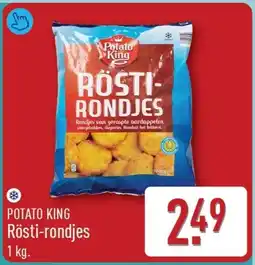ALDI Potato King Rösti-rondjes aanbieding