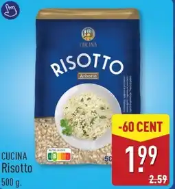 ALDI Cucina risotto aanbieding
