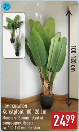 ALDI Home creation Kunstplant aanbieding