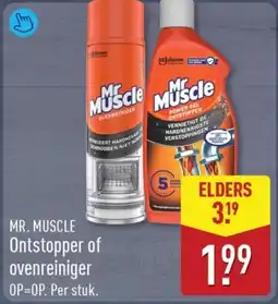 ALDI Mr. Muscle Ontstopper of ovenreiniger aanbieding