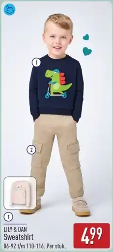 ALDI Lily & dan Sweatshirt aanbieding