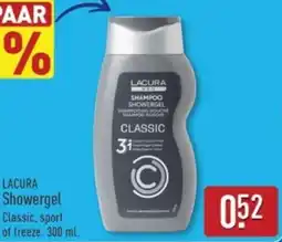 ALDI Lacura showergel aanbieding