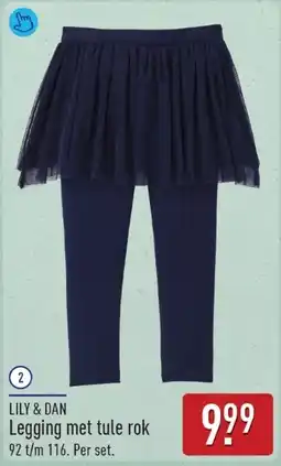ALDI Lily & dan Legging met tule rok aanbieding