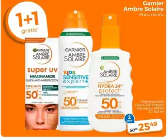 Trekpleister Garnier Ambre Solaire aanbieding