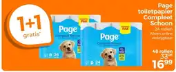 Trekpleister Page toiletpapier Compleet Schoon aanbieding