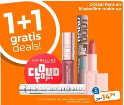 Trekpleister L'Oréal Paris en Maybelline make-up aanbieding