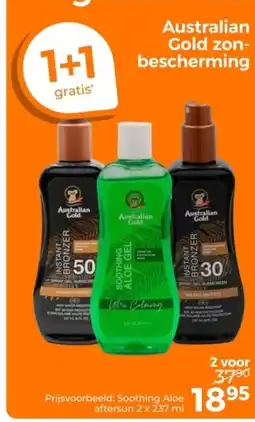 Trekpleister Australian Gold zon bescherming aanbieding