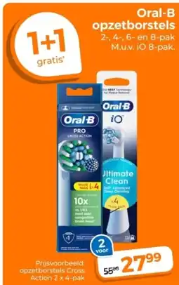 Trekpleister Oral-B opzetborstels aanbieding