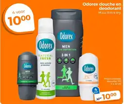Trekpleister Odorex douche en deodorant aanbieding