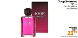 Trekpleister Joop! Homme aanbieding