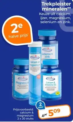 Trekpleister Trekpleister mineralen aanbieding