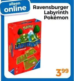 Trekpleister Ravensburger labyrinth pokémon aanbieding