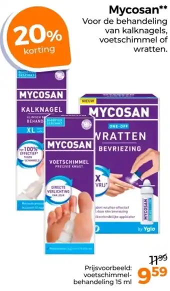 Trekpleister Mycosan aanbieding