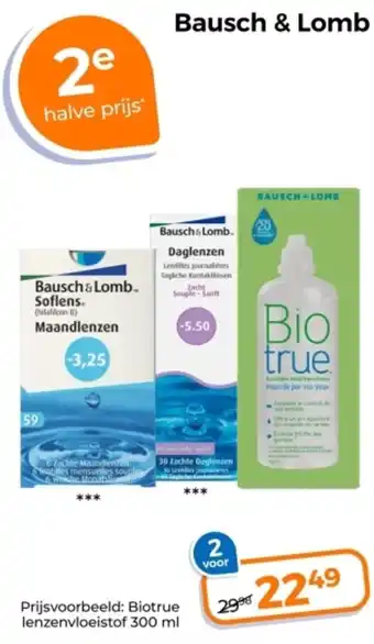 Trekpleister Bausch & Lomb aanbieding