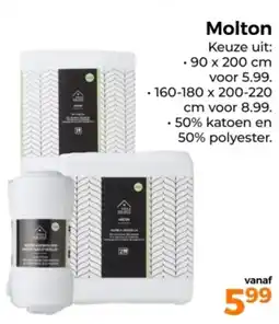 Trekpleister Molton aanbieding