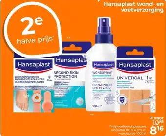 Trekpleister Hansaplast wond- en voetverzorging aanbieding