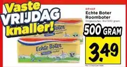 Vomar Voordeelmarkt Echte Boter Roombot aanbieding