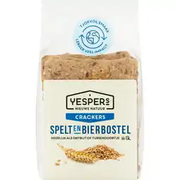 Albert Heijn Yespers Crackers spelt & bierbostel aanbieding