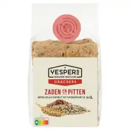 Albert Heijn Yespers Crackers zaden & pitten aanbieding
