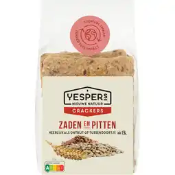 Albert Heijn Yespers Crackers zaden & pitten aanbieding