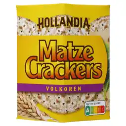 Albert Heijn Hollandia Matzecrackers volkoren aanbieding